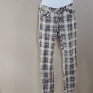 Faded RWB Plaid jeans